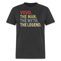 Vovo the Man the Myth the Legend Unisex Classic T-Shirt - heather black