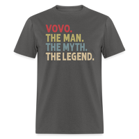 Vovo the Man the Myth the Legend Unisex Classic T-Shirt - charcoal