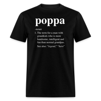 Poppa Definition Unisex Classic T-Shirt - black
