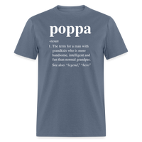 Poppa Definition Unisex Classic T-Shirt - denim