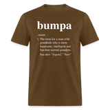 Bumpa Definition Unisex Classic T-Shirt - brown