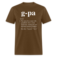 G-Pa Unisex Classic T-Shirt - brown
