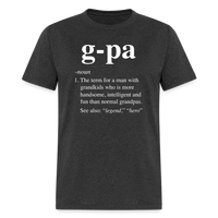 G-Pa Unisex Classic T-Shirt - heather black