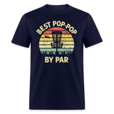 Best Pop-Pop By Par Disc Golf Unisex Classic T-Shirt - navy
