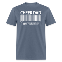 Cheer Dad Scan for Payment Unisex Classic T-Shirt - denim
