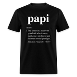 Papi Definition Unisex Classic T-Shirt - black