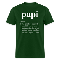 Papi Definition Unisex Classic T-Shirt - forest green