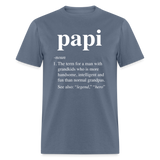 Papi Definition Unisex Classic T-Shirt - denim