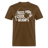 Reel Cool Gramps Unisex Classic T-Shirt - brown