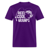 Reel Cool Gramps Unisex Classic T-Shirt - purple