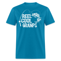 Reel Cool Gramps Unisex Classic T-Shirt - turquoise
