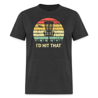 I'd Hit That Disc Golf Unisex Classic T-Shirt - heather black