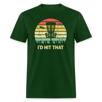 I'd Hit That Disc Golf Unisex Classic T-Shirt - forest green