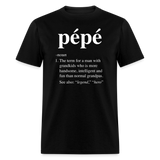 Pepe Definition Unisex Classic T-Shirt - black