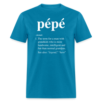 Pepe Definition Unisex Classic T-Shirt - turquoise