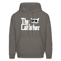 The Catfather Men's Hoodie - asphalt gray