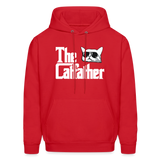 The Catfather Men's Hoodie - red