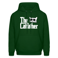 The Catfather Men's Hoodie - forest green