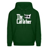 The Catfather Men's Hoodie - forest green