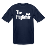 The Pugfather Men's Tall T-Shirt - navy