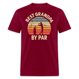 Best Grandpa By Par Unisex Classic T-Shirt - burgundy
