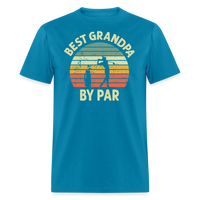 Best Grandpa By Par Unisex Classic T-Shirt - turquoise