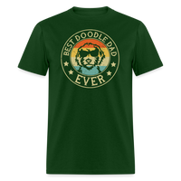 Best Doodle Dad Ever Unisex Classic T-Shirt - forest green