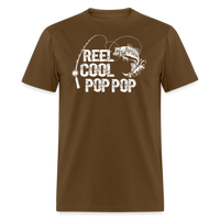 Reel Cool Pop Pop Unisex Classic T-Shirt - brown