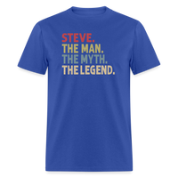 Steve the Man the Myth the Legend Unisex Classic T-Shirt - royal blue