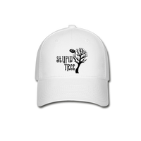 Stupid Tree Disc Golf Baseball Cap - white