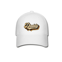 Daddy Baseball Cap - white