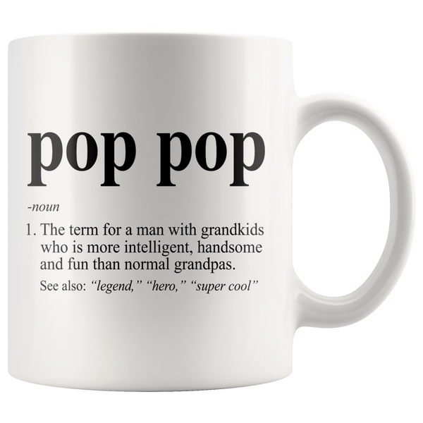 Pop Pop Definition Mug